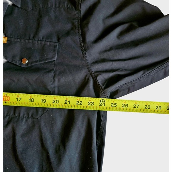 Dixxon Flannel Co The Outlaw Black Long Sleeved Shirt Snap Front Size 2X - Picture 3 of 4